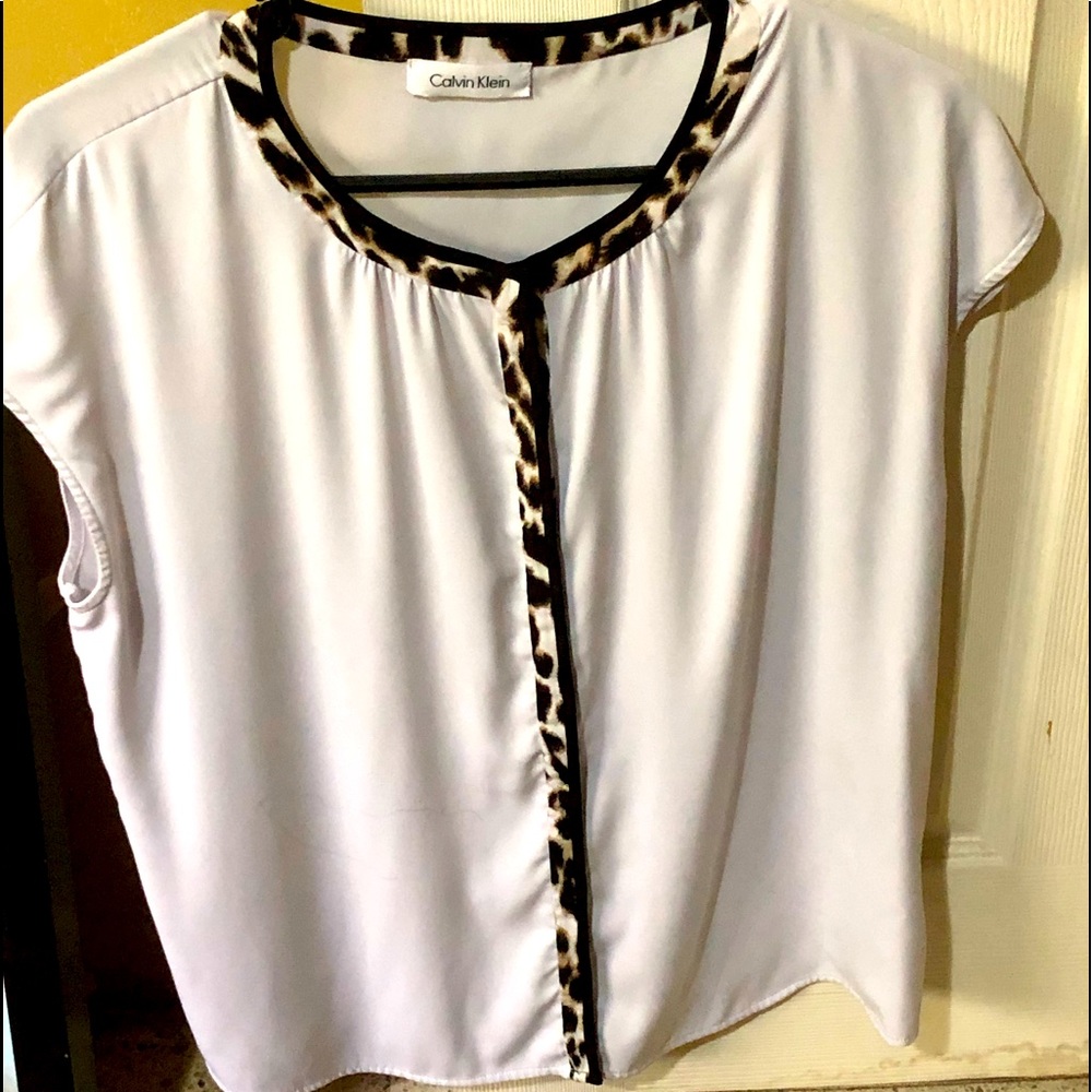 Calvin Klein L Tank Blouse